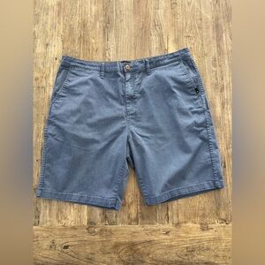 Quiksilver Blue Flat Front Shorts Casual Wear